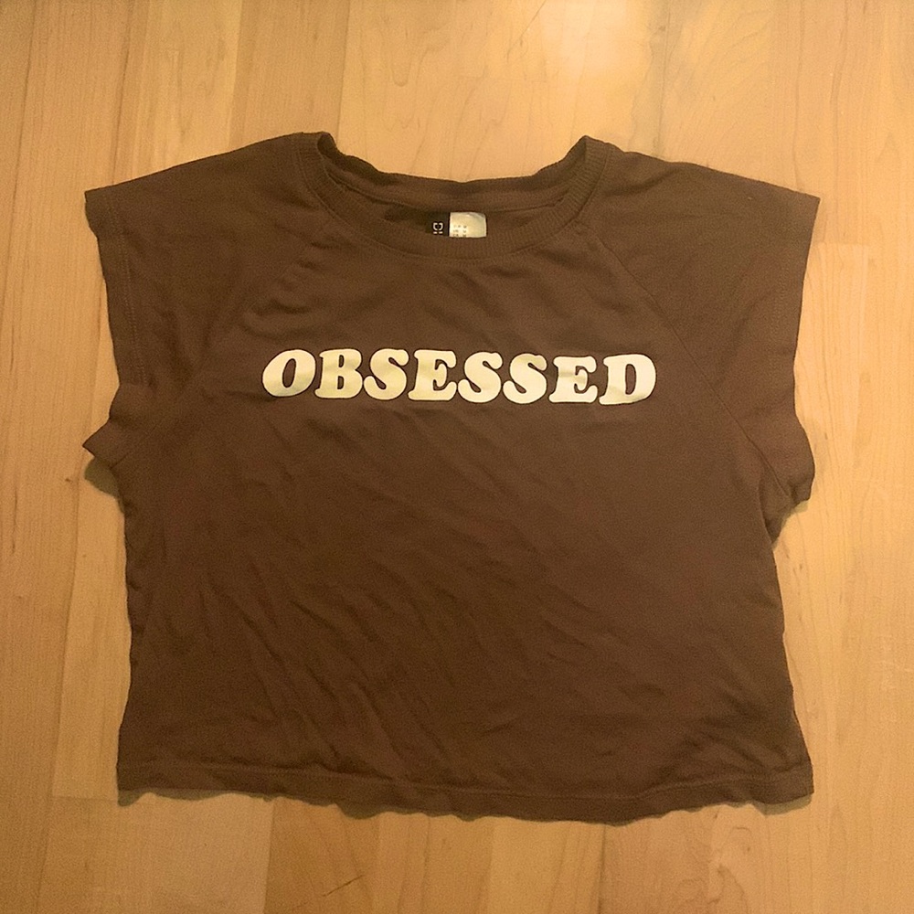 Obsessed medium H&M crop top